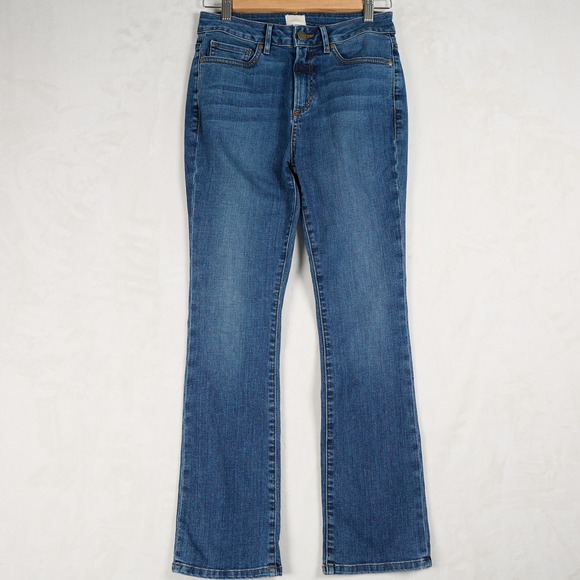 ANN MASHBURN Denim - Ann Mashburn Womens Straight Leg Jeans Medium Wash Denim Size 26 AMTCL061924-BSR